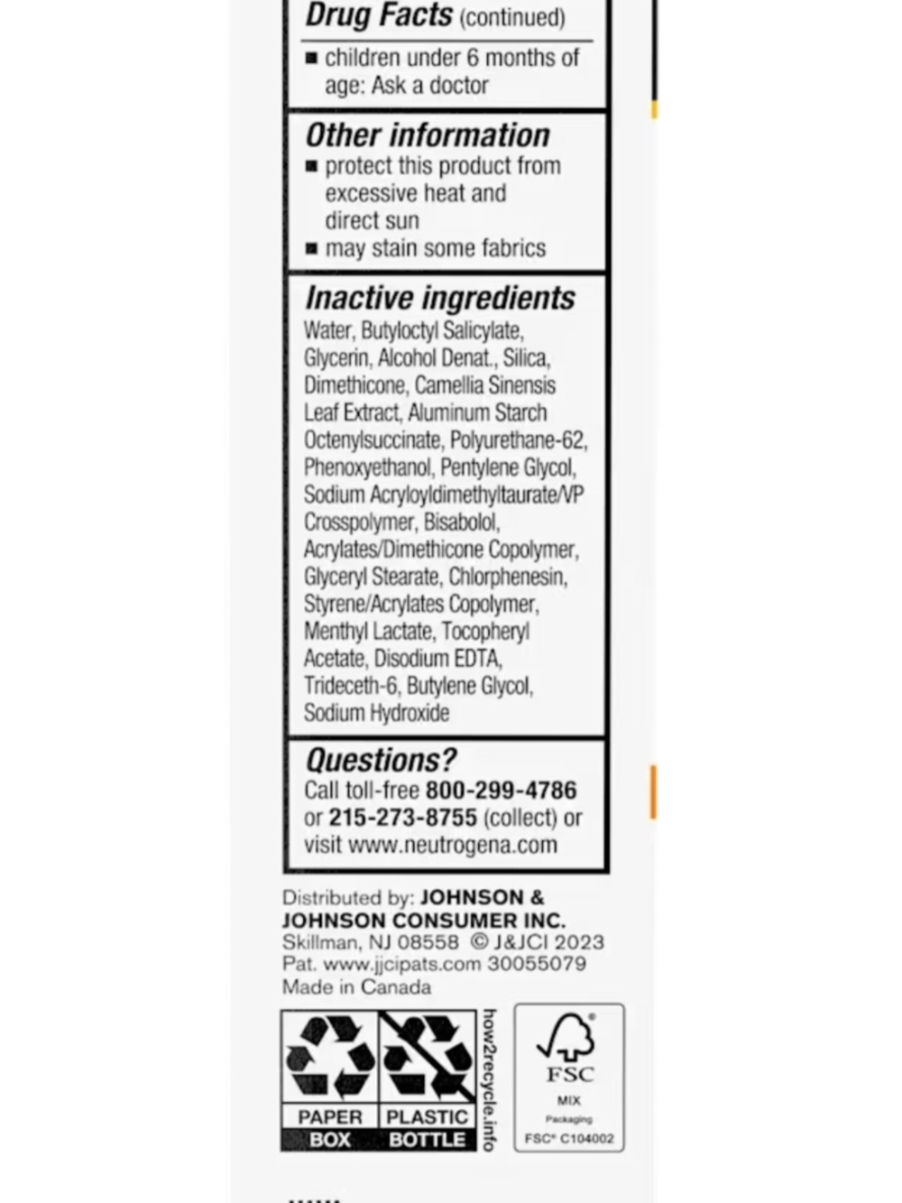 $9 Add On When Bundled with $6+ Neutrogena Clear Face Serum Sunscreen SPF 60 - Picture 5 of 8